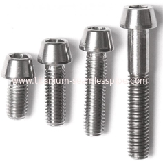 China DIN titanium screws /bolts and nuts/wheels bolts titanium ti 6al 4v/motorcycle equip supplier