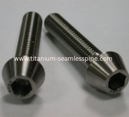China Titanium Ultra Low Head Cap Screw / Hexagon Socket Cap Bolt supplier