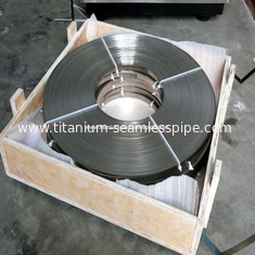 China ASTMB 265 Ti Gr1 Grade1 titanium precision Foil strip 0.635*6.35*152400mm for Ti anode supplier