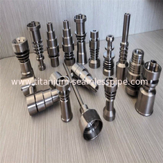 China 6 in 1 GR 2 Titanium Pipeware Adapter Nail fits 10/14/19mm Female &amp; Male Joint supplier
