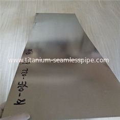 China ASTM F2063 super elastic nitinol sheet  1mm 2mm thick bright surface supplier