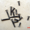 Ti titanium metal bolt screw grade 2 GR2 bolt M1.6x3 ISO4026 supplier